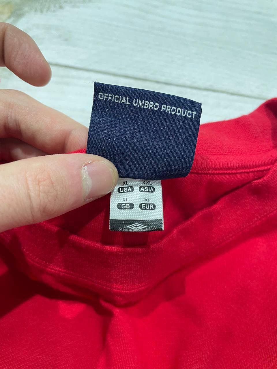 Umbro Vintage Umbro England 1966 2006 Shirt Jersey Long Sleeve Size US XL / EU 56 / 4 - 8 Thumbnail