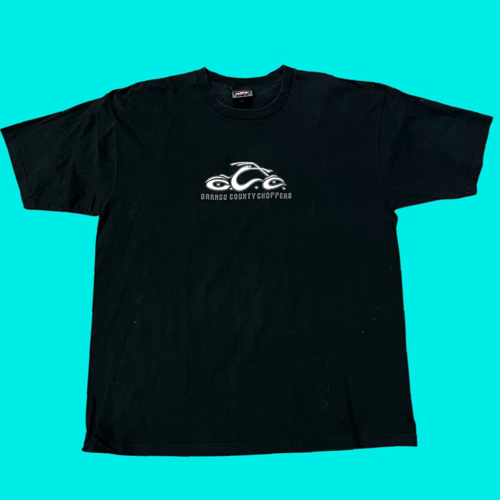 Vintage VINTAGE Orange County Choppers Motorcycle Biker Black Graphic Shirt 2XL Men T-Shirt 90s Y2K Grunge Harley Davidson Counterpart Size US XXL / EU 58 / 5 - 1 Thumbnail