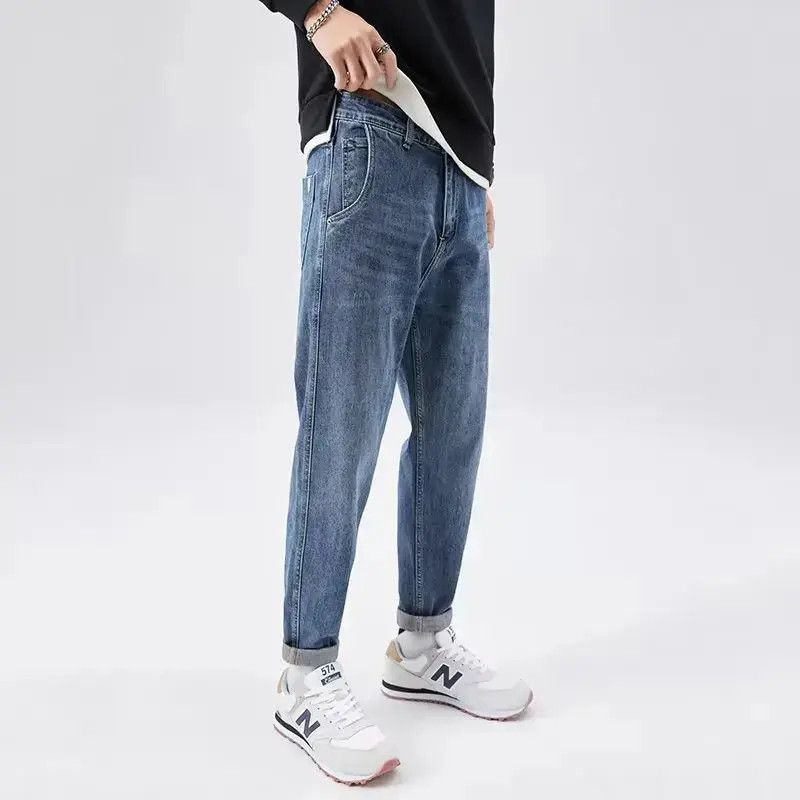 Japanese Brand Loose straight leg casual jeans Size US 32 / EU 48 - 1 Thumbnail