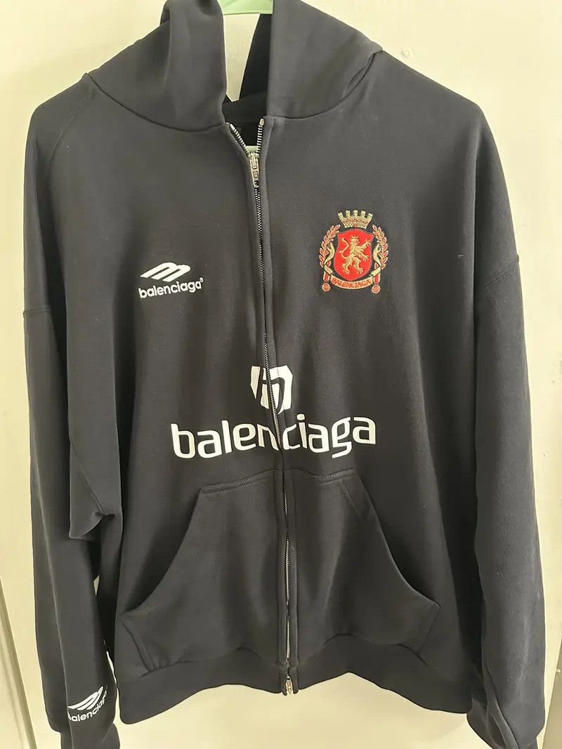 Balenciaga Soccer Hoodie | Grailed