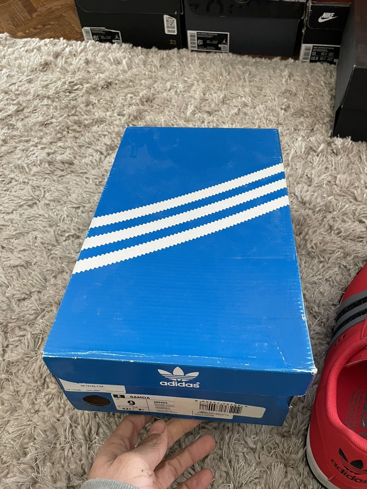 Adidas Adidas Samoa Red/Black/Grey Size US 9 / EU 42 - 11 Thumbnail