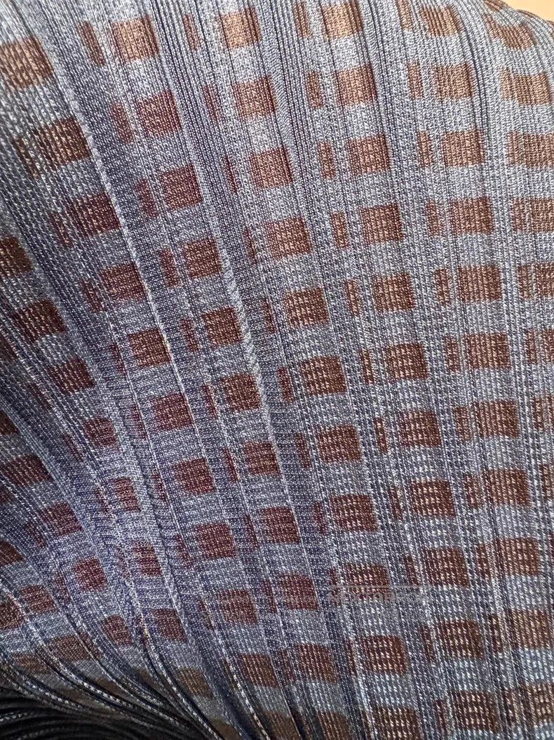 Issey Miyake Issey Miyake Plaid Asymmetric Top Size L / US 10 / IT 46 - 6 Thumbnail
