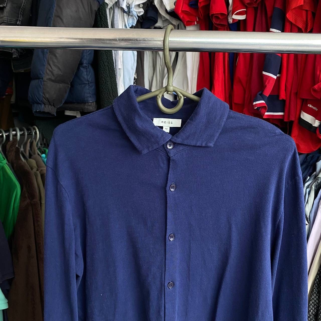 Designer × Reiss Men’s Reiss basic luxury designer long sleeve Size US M / EU 48-50 / 2 - 2 Thumbnail