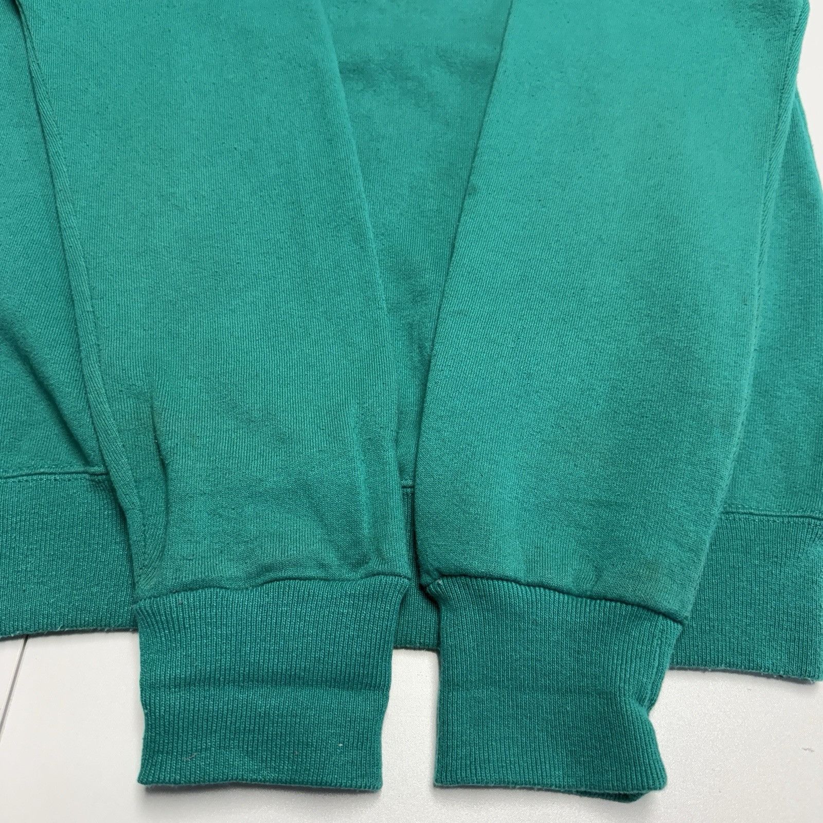 Nike Vintage 80s 90s Nike Crew Neck Teal Green Raglan Sweatshirt Size US M / EU 48-50 / 2 - 9 Thumbnail