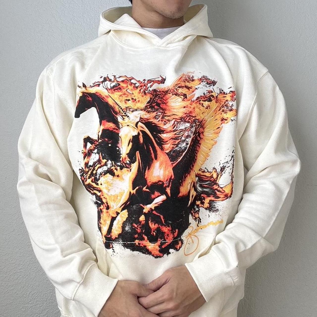 Other Pegasus Phantom Exclusive Graphics White Hoodie Size US XL / EU 56 / 4 - 6 Thumbnail
