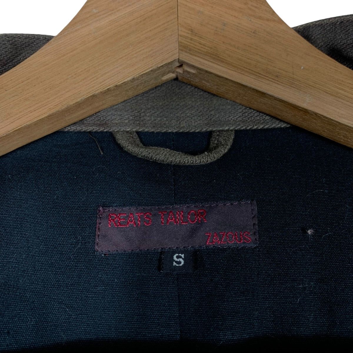 Japanese Brand REATS TAILOR ZAZOUS Asymmetrical Jacket #1285-C58 Size US S / EU 44-46 / 1 - 15 Thumbnail