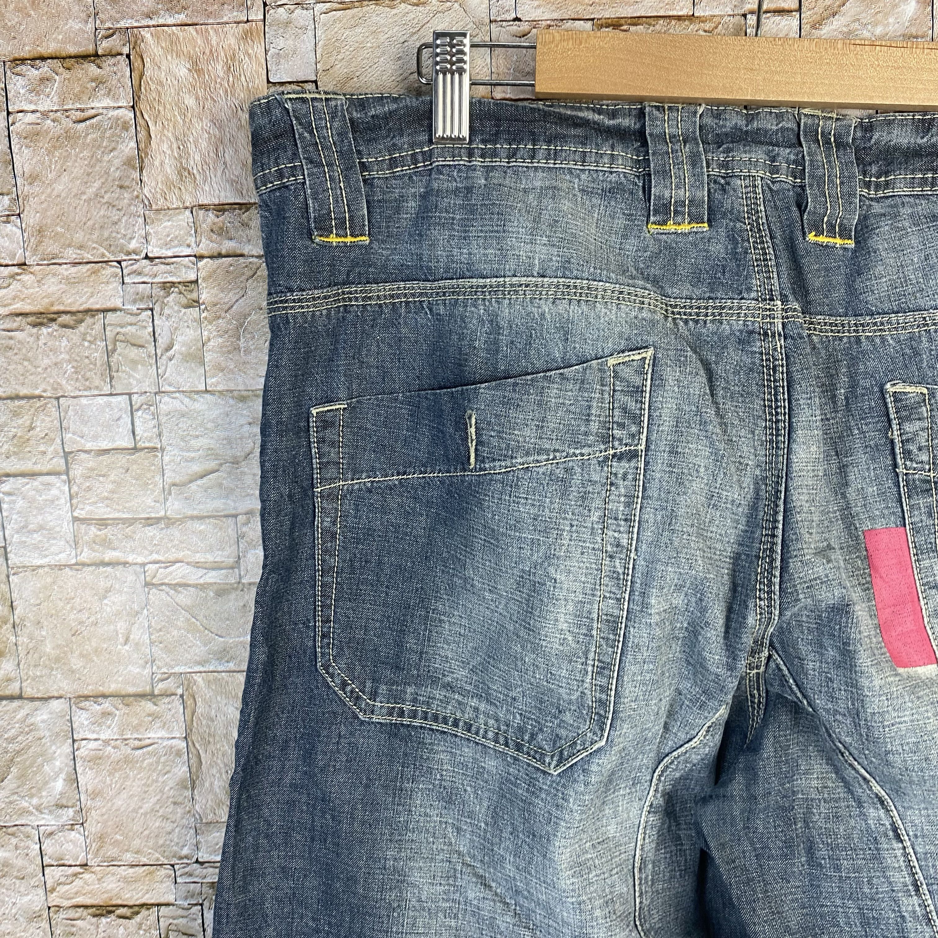 Japanese Brand Post Blue vintage Denim Pants #7590 Size US 36 / EU 52 - 17 Thumbnail