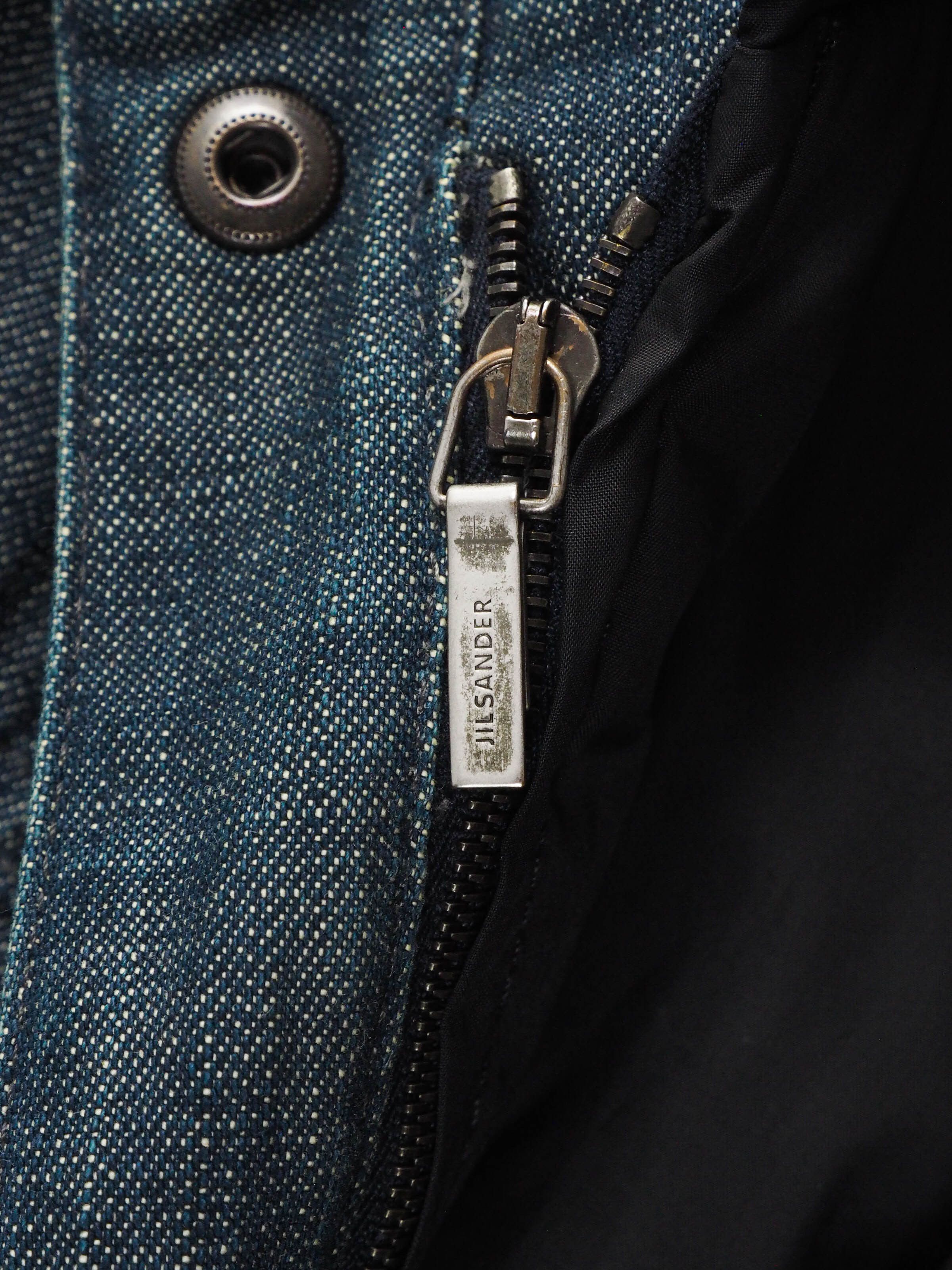 Jil Sander Jil Sander Raw Denim Trucker Jacket Size M / US 6-8 / IT 42-44 - 6 Thumbnail