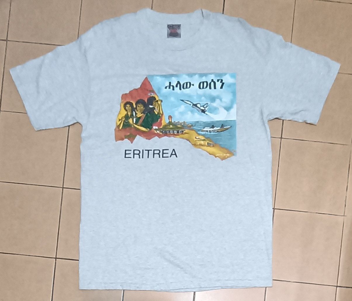 Vintage VINTAGE 90S ERITREA MEMORIAL SHIRT Size US L / EU 52-54 / 3 - 3 Thumbnail