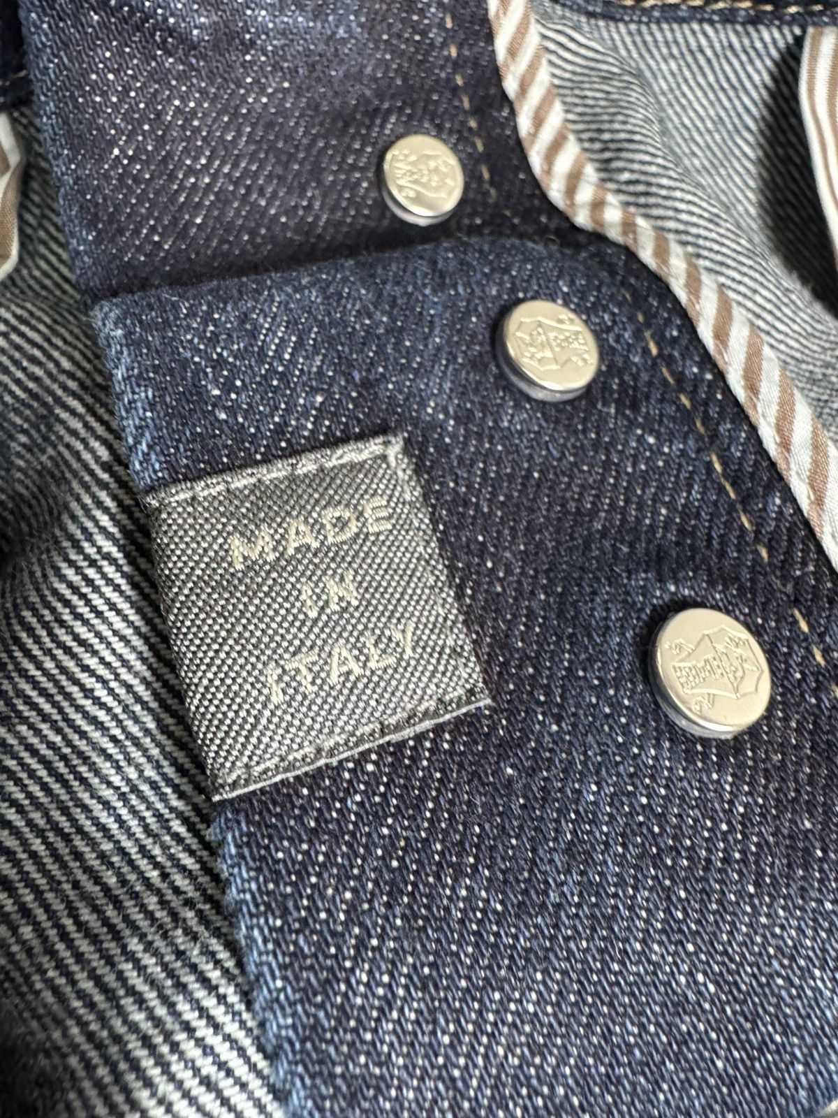 Brunello Cucinelli Brunello Cucinelli Luxury Denim Jeans Vintage Navy Size US 34 / EU 50 - 8 Thumbnail