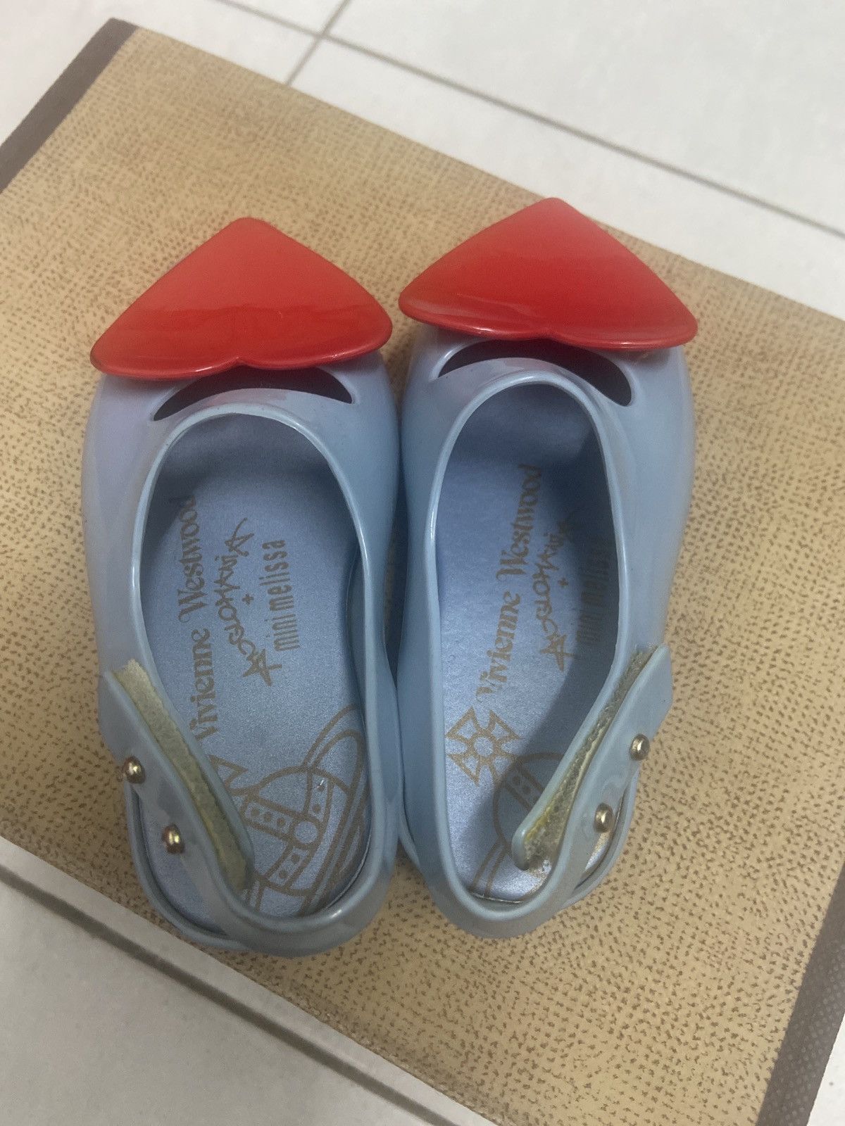 Designer × Vivienne Westwood VIVIENNE WESTWOOD ANGLOMANIA X MELISSA 2 PAIR❤️❤️ Size US 7 / IT 37 - 13 Thumbnail