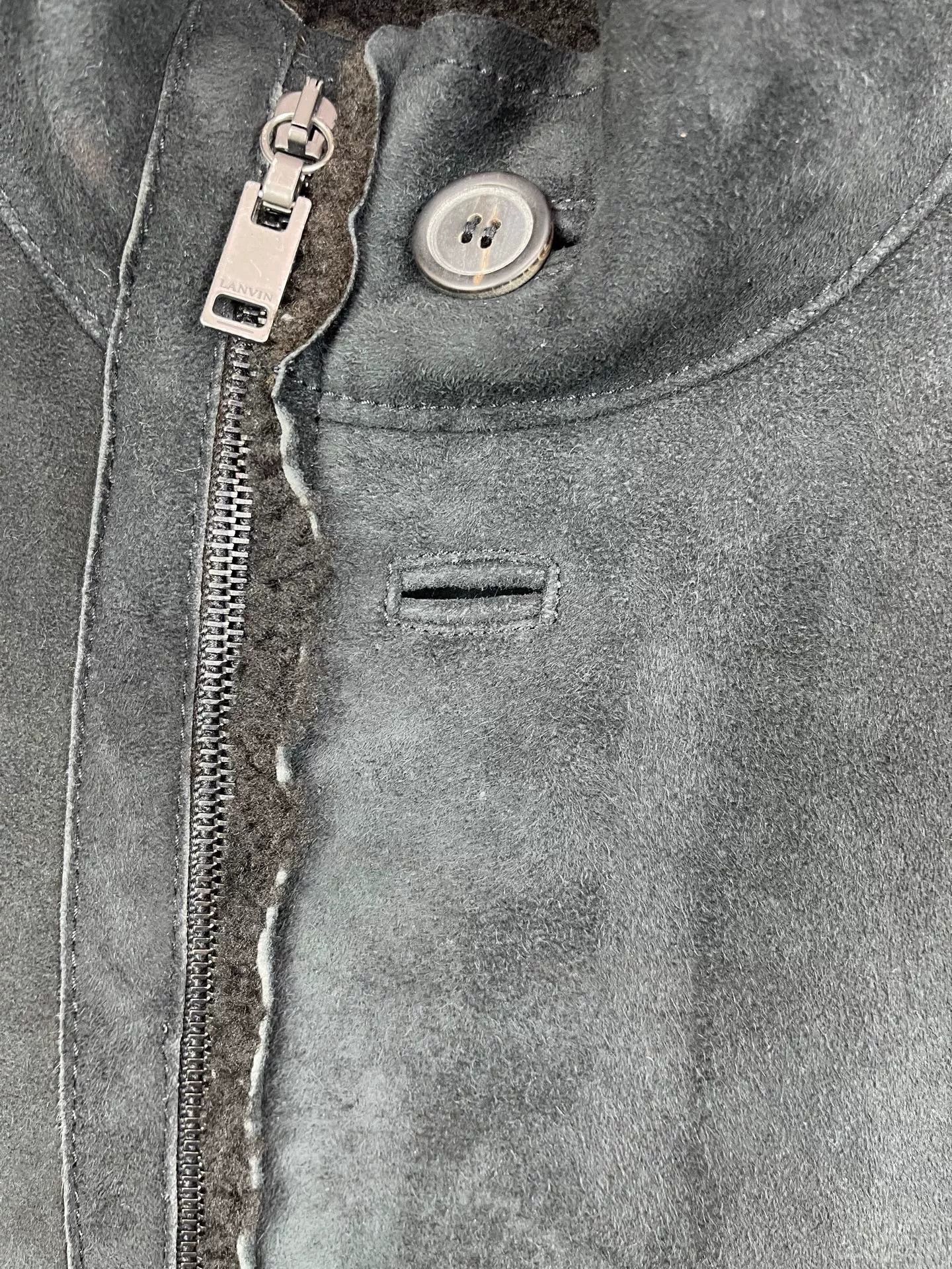 Lanvin Lanvin Fur Leather Jacket Size US M / EU 48-50 / 2 - 5 Thumbnail