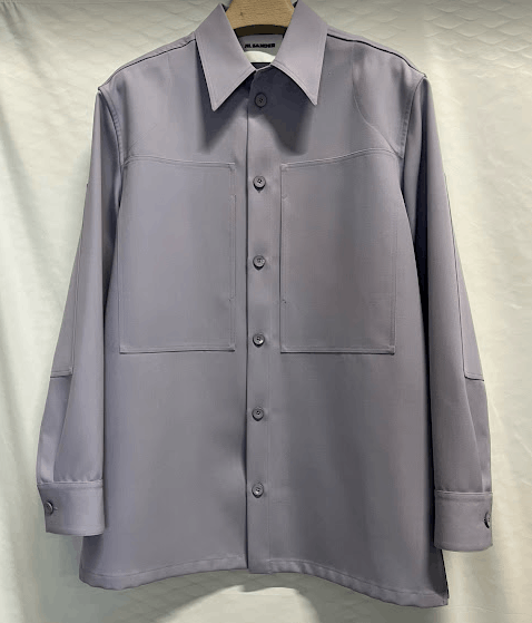 Jil Sander o1loc1c1124 Shirt in Grey Size US XL / EU 56 / 4 - 1 Preview