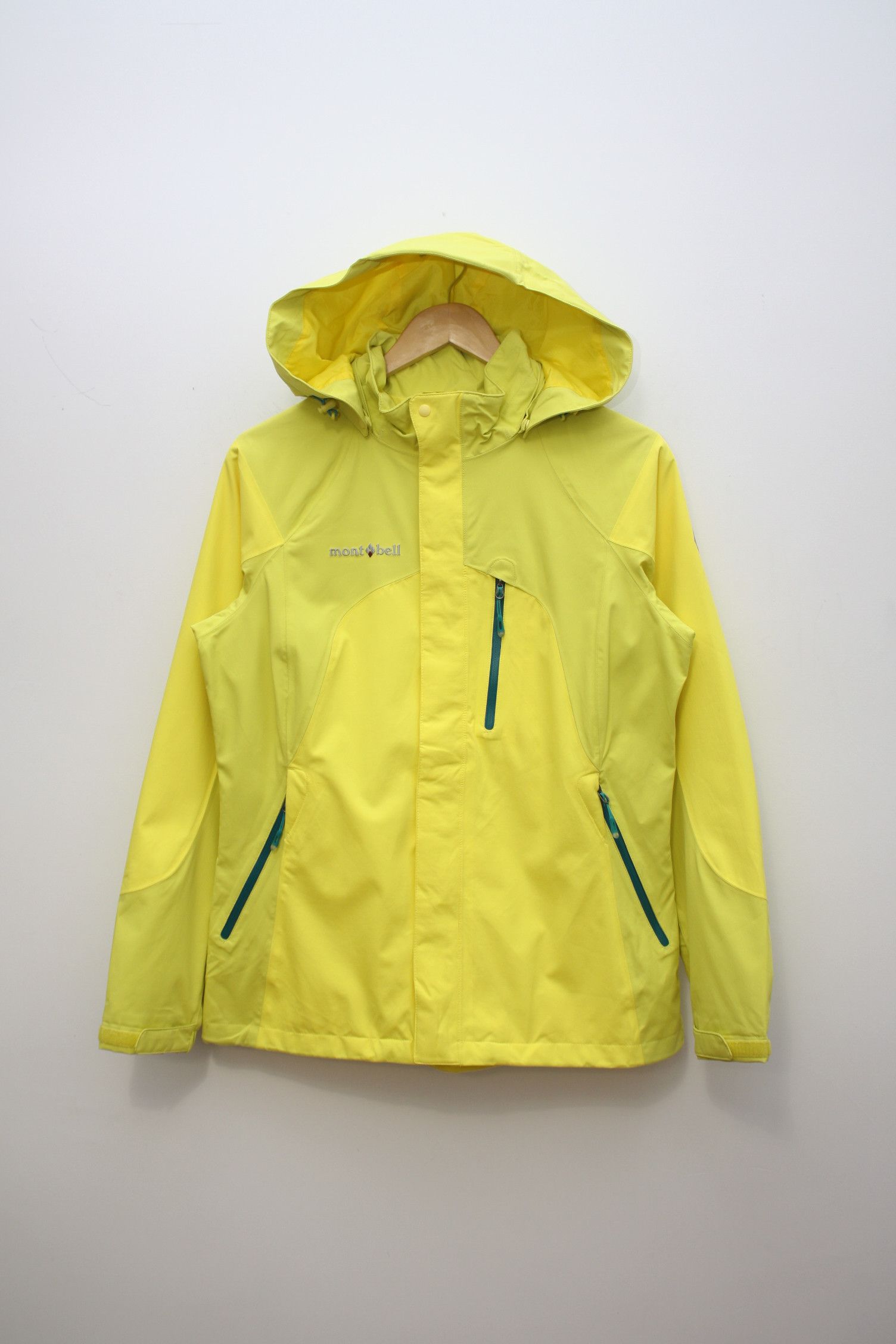 Montbell Montbell Acid Lime Yellow Lightweight Windbreaker Jacket Size US S / EU 44-46 / 1 - 2 Thumbnail