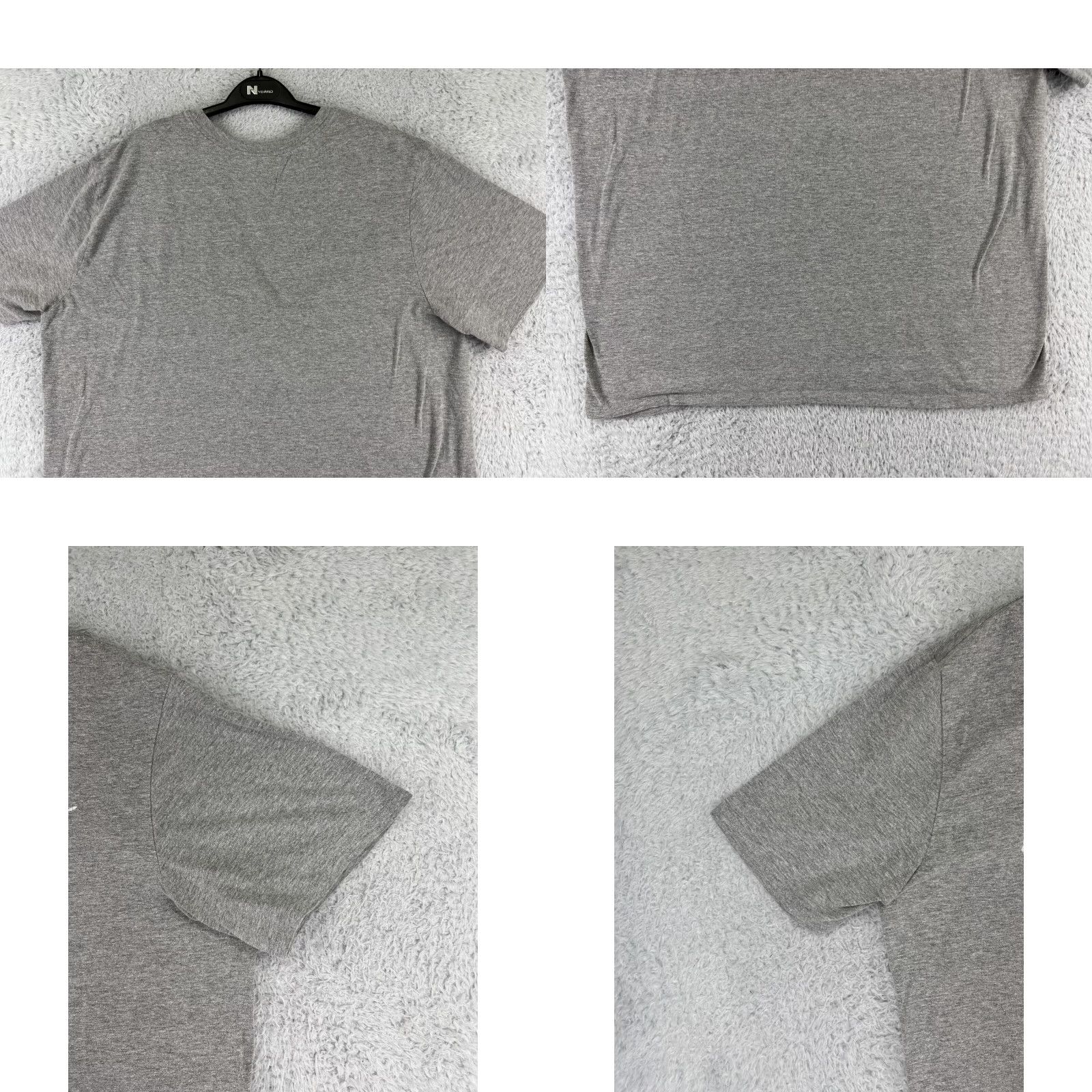 Nike Nike Shirt Mens 2XL Gray Swoosh Short Sleeve Crew Neck Cotton Blend Gym Size US XXL / EU 58 / 5 - 8 Thumbnail