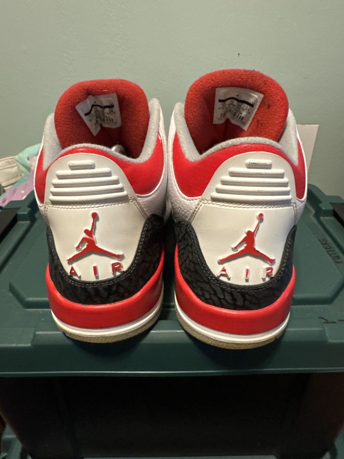 Jordan Brand Air Jordan Retro 3 Fire Red Size US 11 / EU 44 - 2 Thumbnail