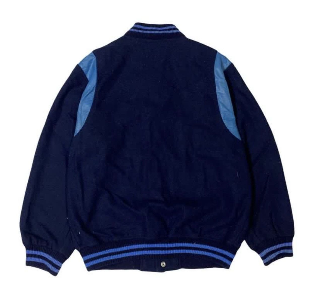 Vintage ☀️VINTAGE LAKE FIELD WOOL VARSITY JACKET Size US M / EU 48-50 / 2 - 3 Thumbnail