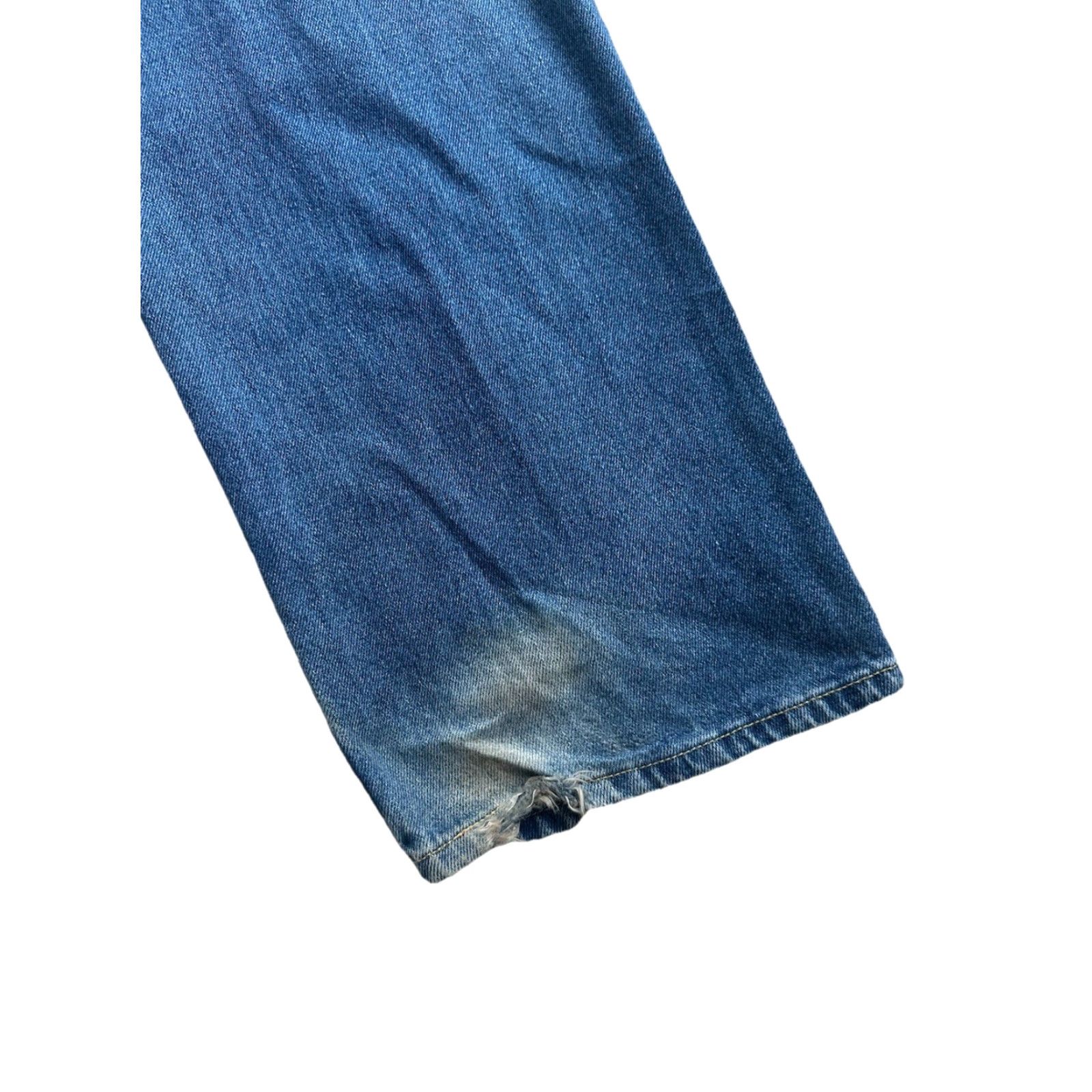 Vintage VTG Levi’s Jeans Loose Straight Men’s Blue 34x30 Y2K Distressed M3J Relaxed Fit 5-Pocket Denim Casual Grunge Hip Hop Skater Baggy Jeans Womens? Size US 34 / EU 50 - 6 Thumbnail