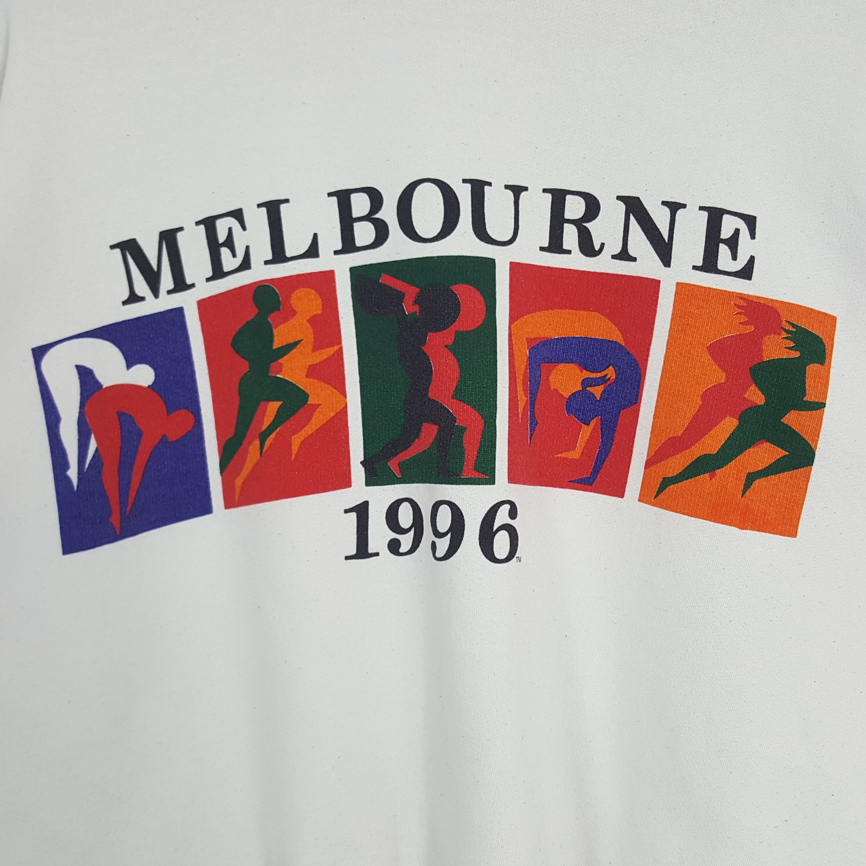 USA Olympics × Vintage Vintage Melbourne 1990 Australia Olympics Sport Sweatshirt Size US XL / EU 56 / 4 - 2 Thumbnail