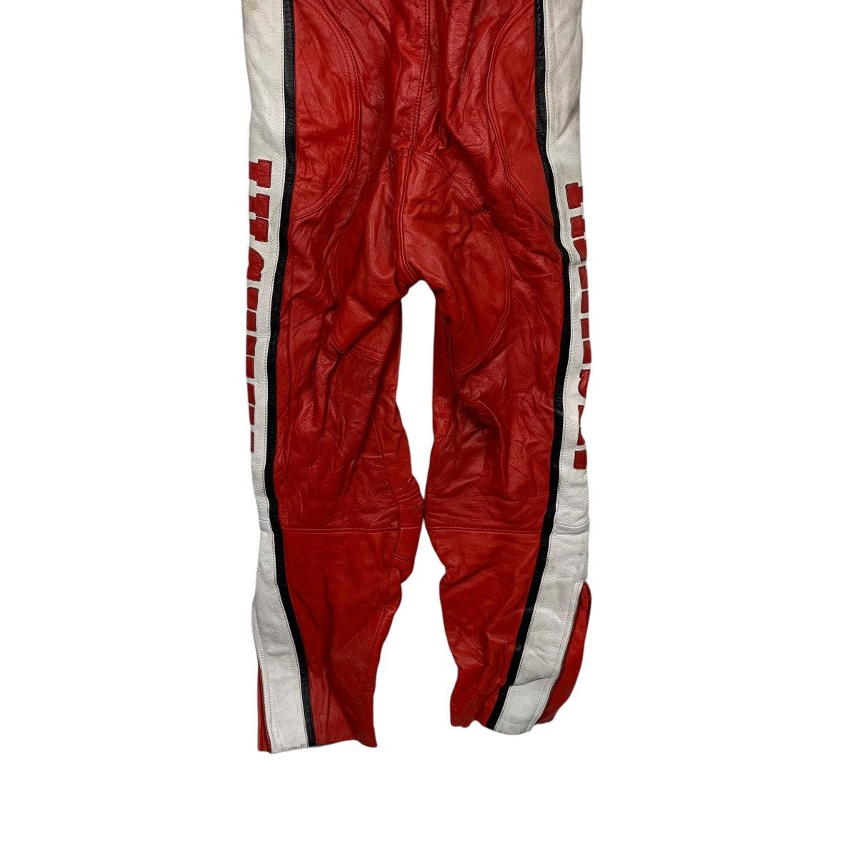 Japanese Brand TS Saotome Takashi Leather Motorcycle Racing Biker Suit Size US 28 / EU 44 - 11 Thumbnail