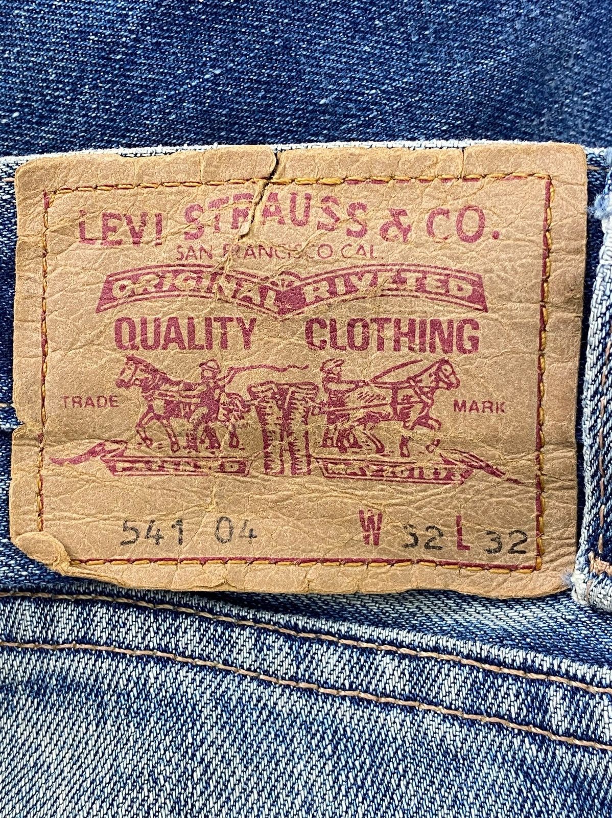 Levi's Levi’s Mud Wash Style Baggy Ripped Leg Jeans Size US 32 / EU 48 - 11 Thumbnail