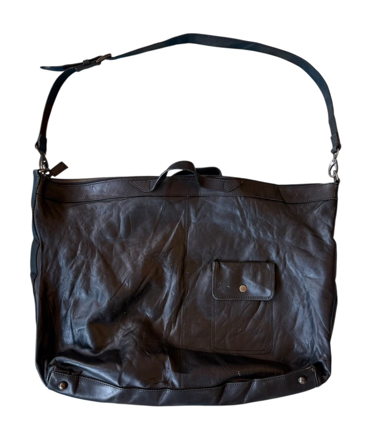 Japanese Brand WINDY WEEDS Style Maison Martin Margiela 3way leather Bag Size ONE SIZE - 1 Thumbnail