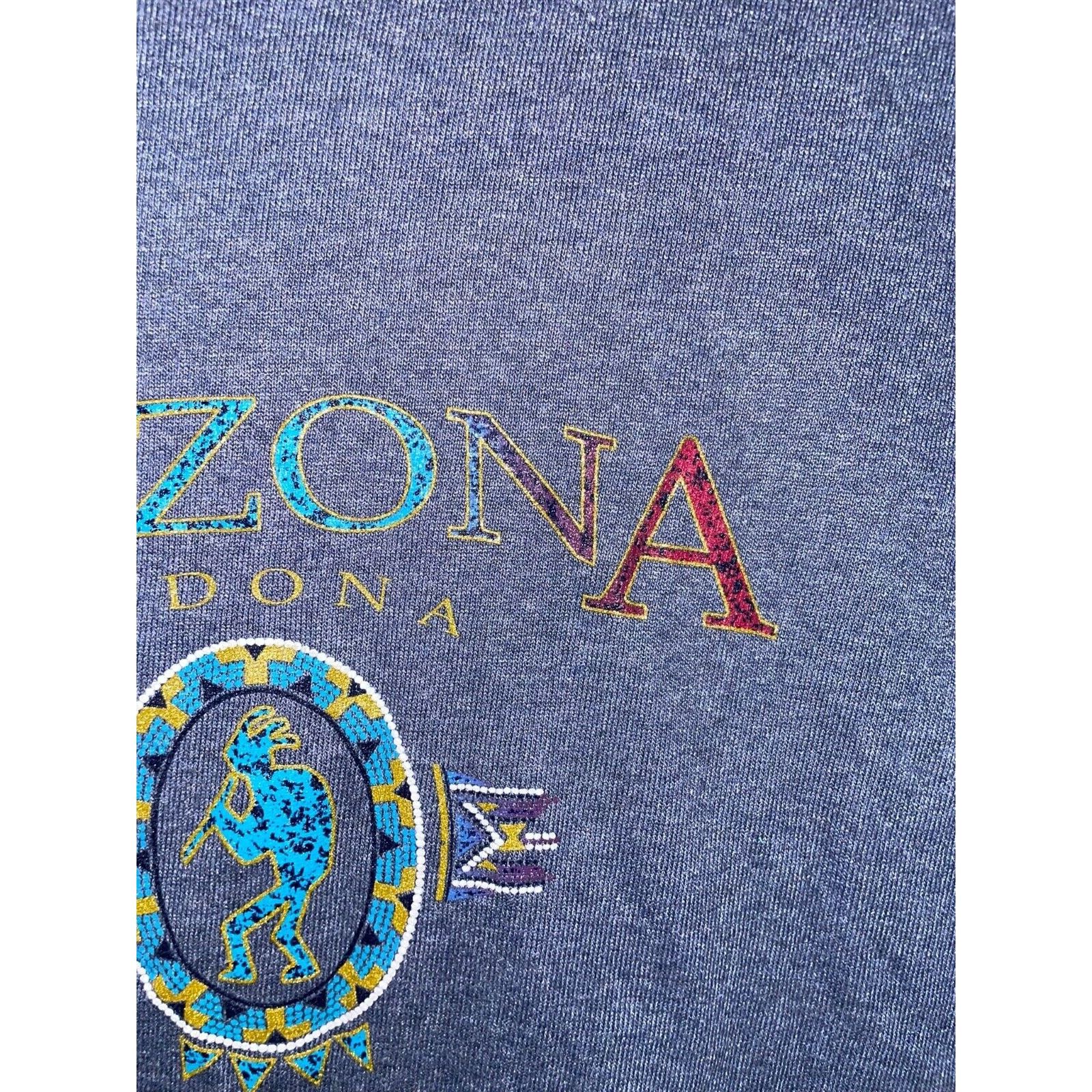 Jerzees Vintage Sedona Shirt Blue AZ Arizona Native Tee 90s VTG L Size US L / EU 52-54 / 3 - 4 Thumbnail