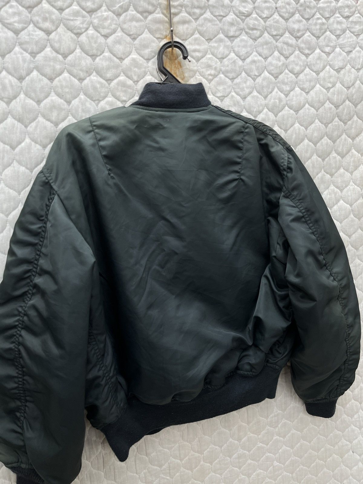 Vintage 🔥🔥🔥STEALS VTG USAF MA1 BOMBER JACKET Size US L / EU 52-54 / 3 - 5 Thumbnail