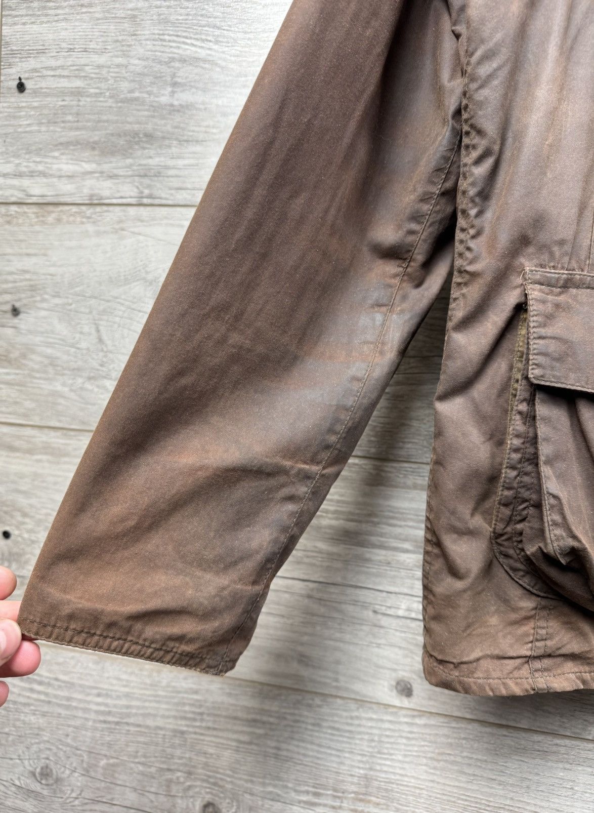 Barbour BARBOUR JACKET VINTAGE A94 FLYWEIGHT WAX UTILITY LARGE Size US L / EU 52-54 / 3 - 16 Thumbnail