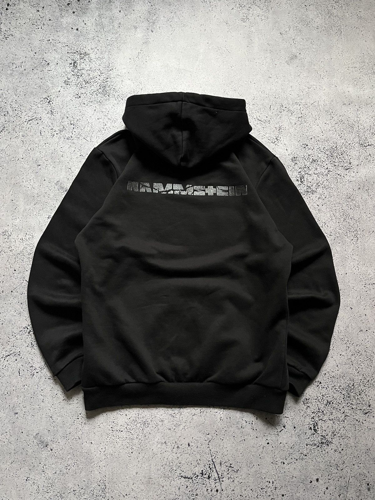 Other 1994 Rammstein Baggy Hoodie Big Logo Rap Rock Band Y2K USA Size US L / EU 52-54 / 3 - 6 Thumbnail