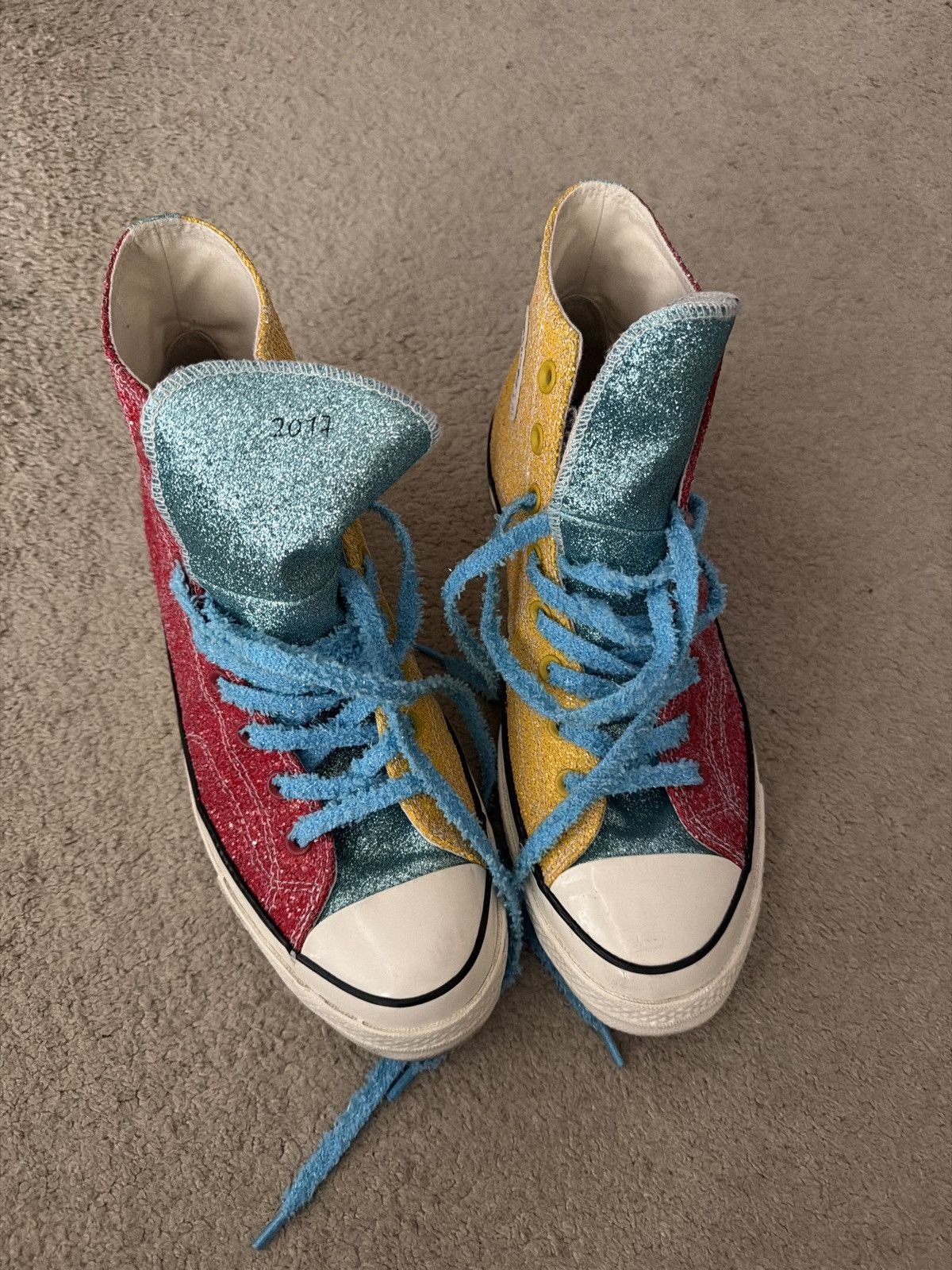 Converse × JW Anderson Converse x JW Anderson High Tops size 11 Size US 11 / EU 44 - 1 Thumbnail