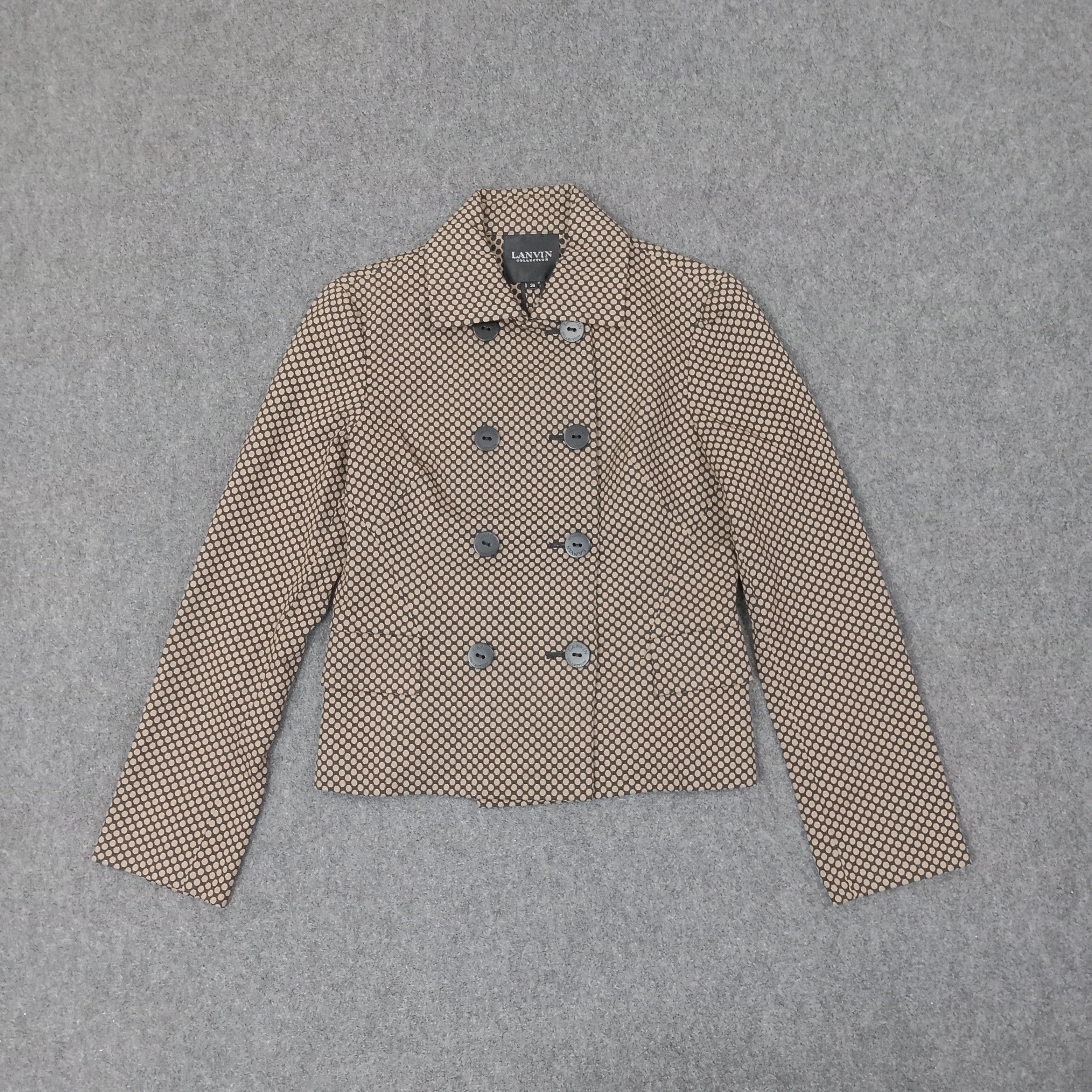 Lanvin LANVIN Designer Brand Fashion Style Blazer C255N22 Size XS / US 0-2 / IT 36-38 - 1 Thumbnail