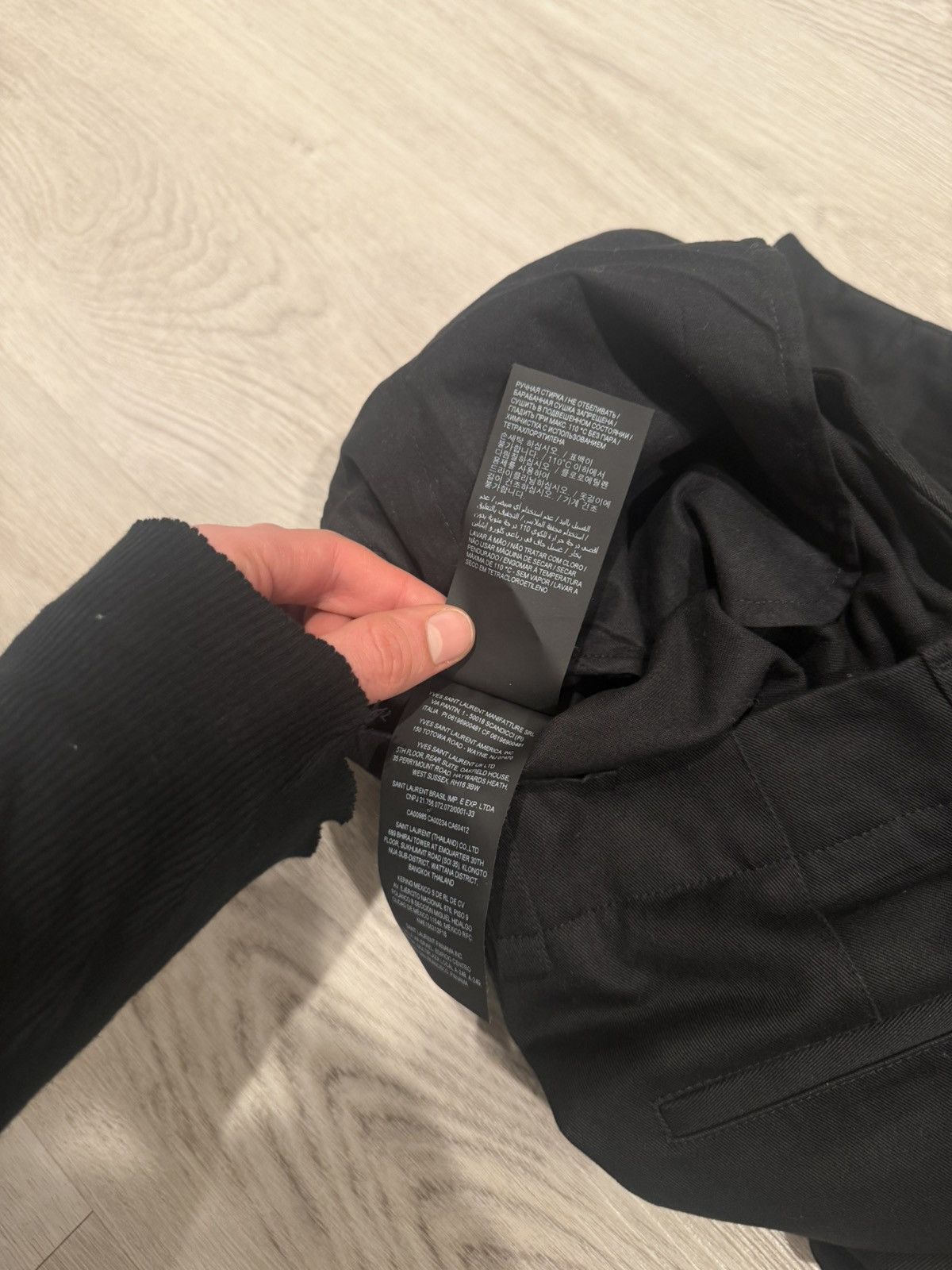 Saint Laurent Paris f/w 2023 dress pants!! Size US 28 / EU 44 - 9 Thumbnail