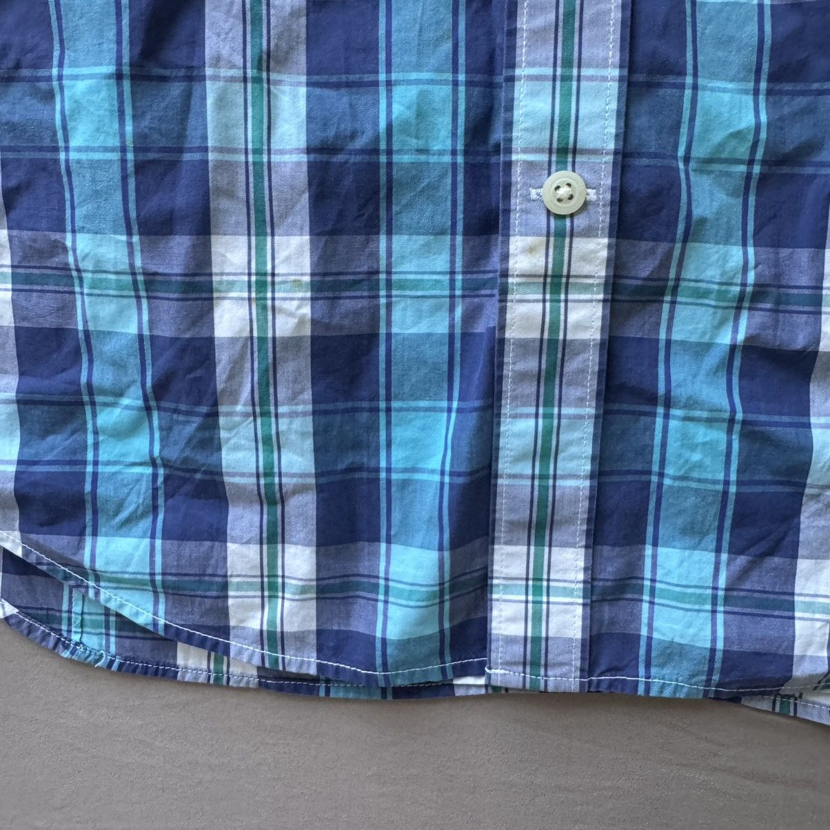 Banana Republic Banana Republic SLIM-FIT SOFT-WASH CHECK SHIRT Size US M / EU 48-50 / 2 - 5 Thumbnail