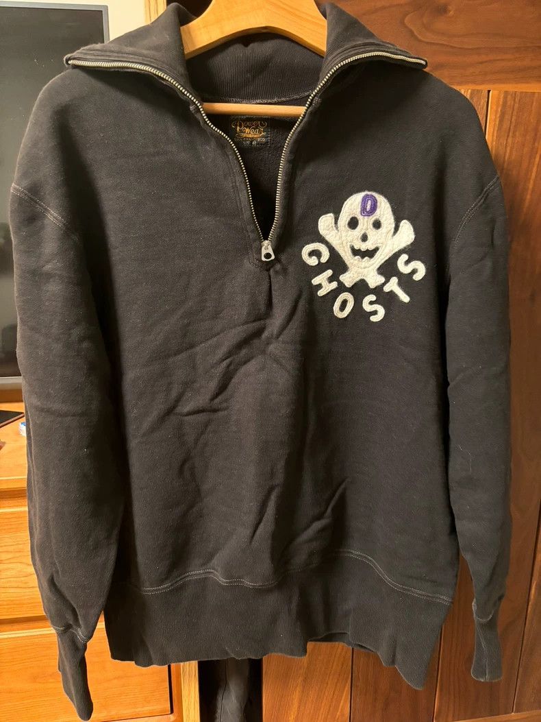 Freewheelers Freewheelers Ghost locomotive zipper sweatshirt Size US XS / EU 42 / 0 - 1 Thumbnail