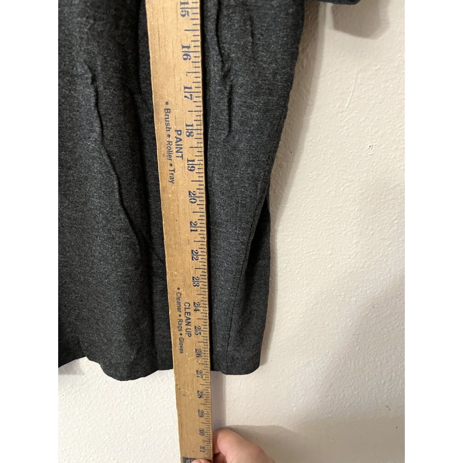 Wrangler Wrangler Men XL US Logo Gray T Shirt Short Sleeve Cowboy Logo Cotton Knit Regular Solid Size US XL / EU 56 / 4 - 4 Thumbnail