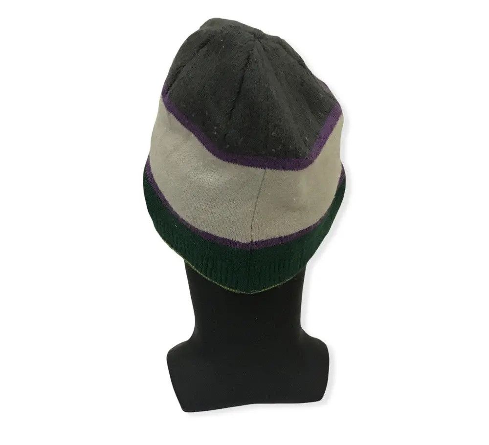 Japanese Brand × Vintage Japanese Brand Stripe Design Beanie Hat Size ONE SIZE - 4 Thumbnail