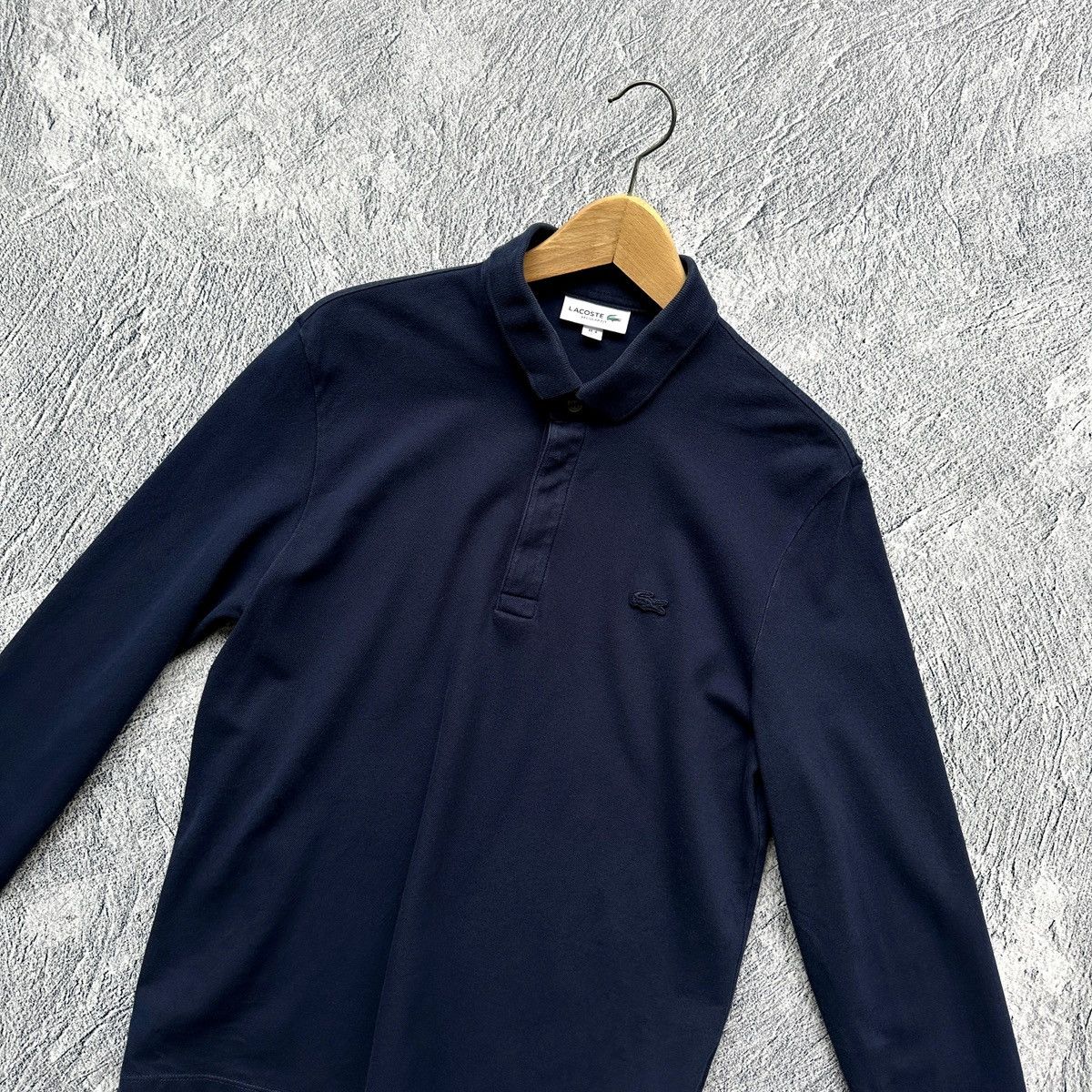 Lacoste Men’s Long Sleeve / Sweatshirt Lacoste Dark Blue Size US M / EU 48-50 / 2 - 5 Thumbnail