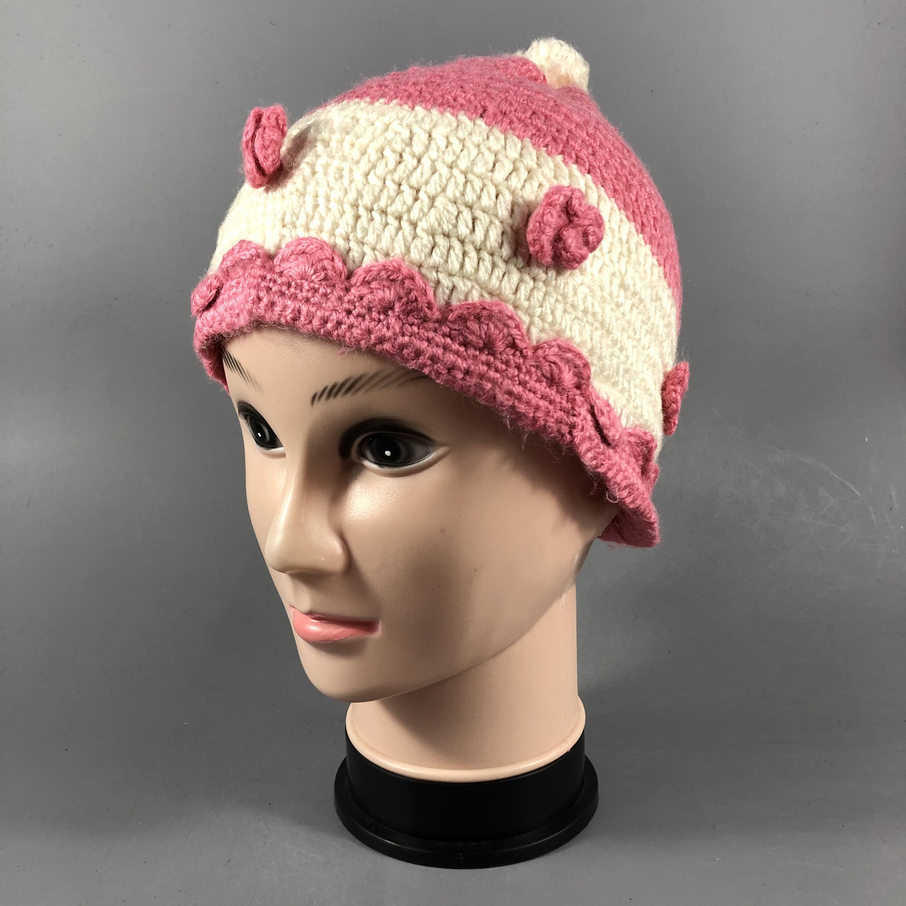 Japanese Brand Kawaii Hat Knit Beanie Size ONE SIZE - 2 Thumbnail