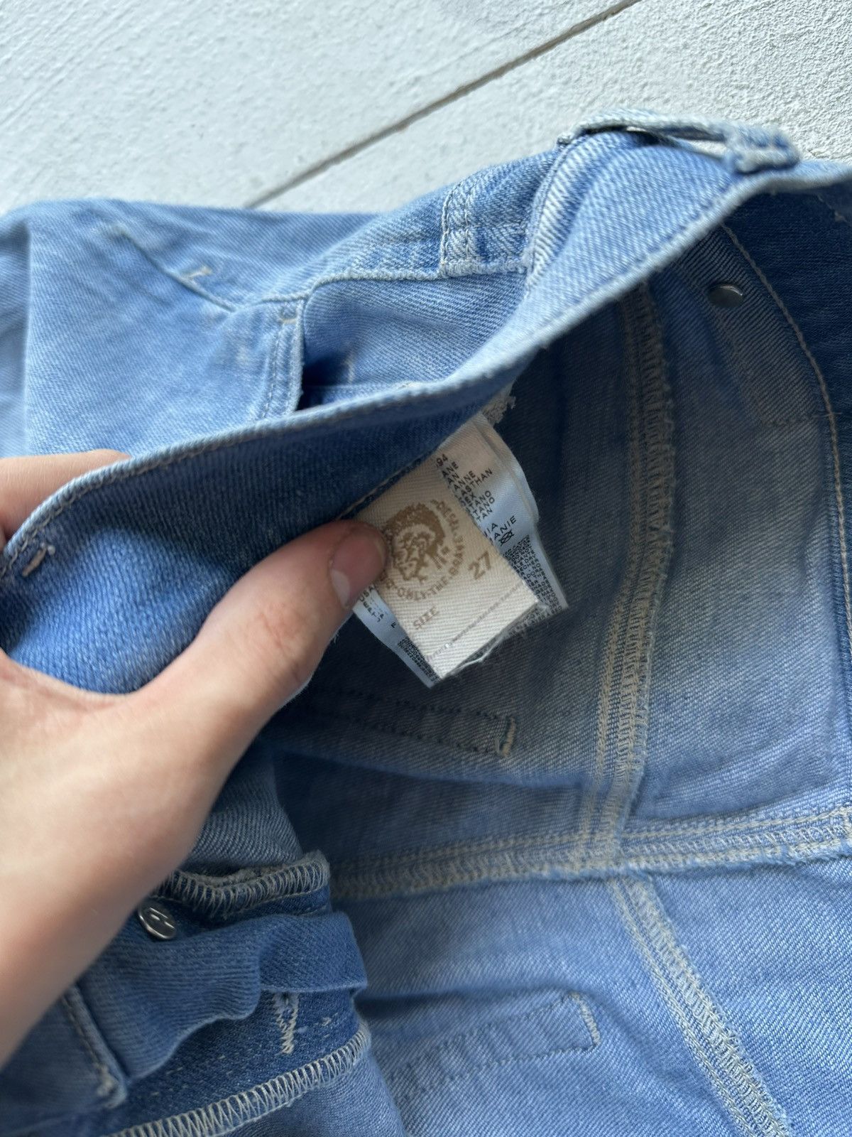 Diesel 🚨Gothic Diesel Regular Slim relax Flared Jeans Womens Size 27" / US 4 / IT 40 - 4 Thumbnail