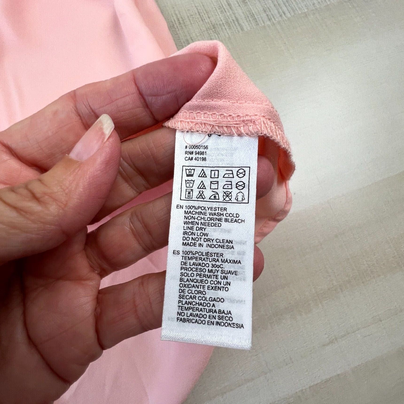 Forever 21 Forever 21 Women's Pink Sleeveless Blouse Top XL Plus Size Open Back Shirt Button Up Size XL / US 12-14 / IT 48-50 - 4 Thumbnail