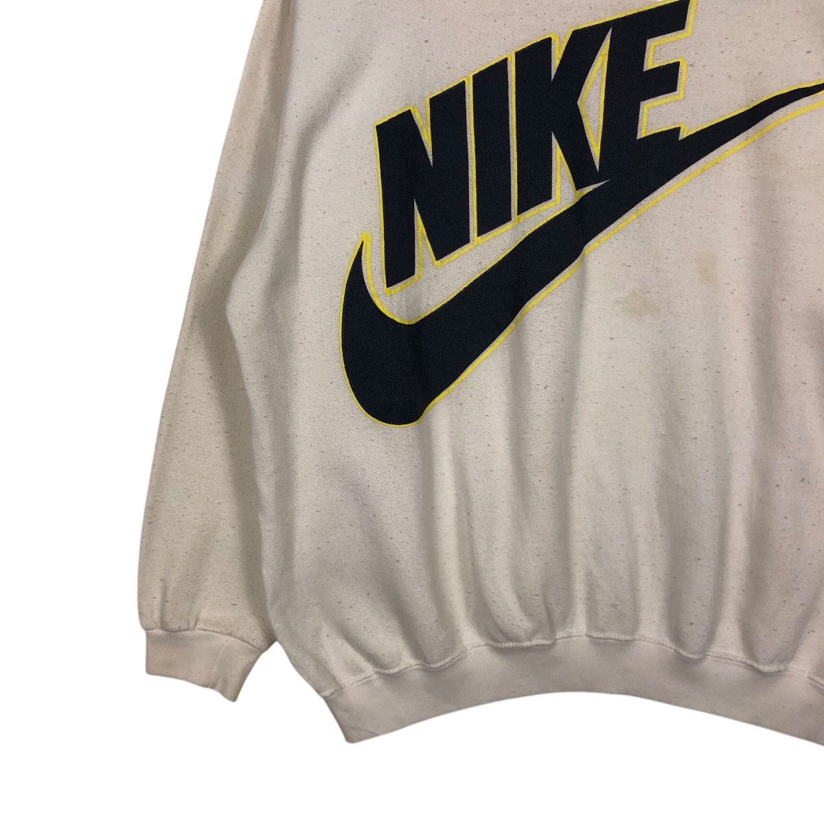 Nike 📌Vintage Nike Big Swoosh Logo Sweatshirt Crewneck Size US S / EU 44-46 / 1 - 5 Thumbnail