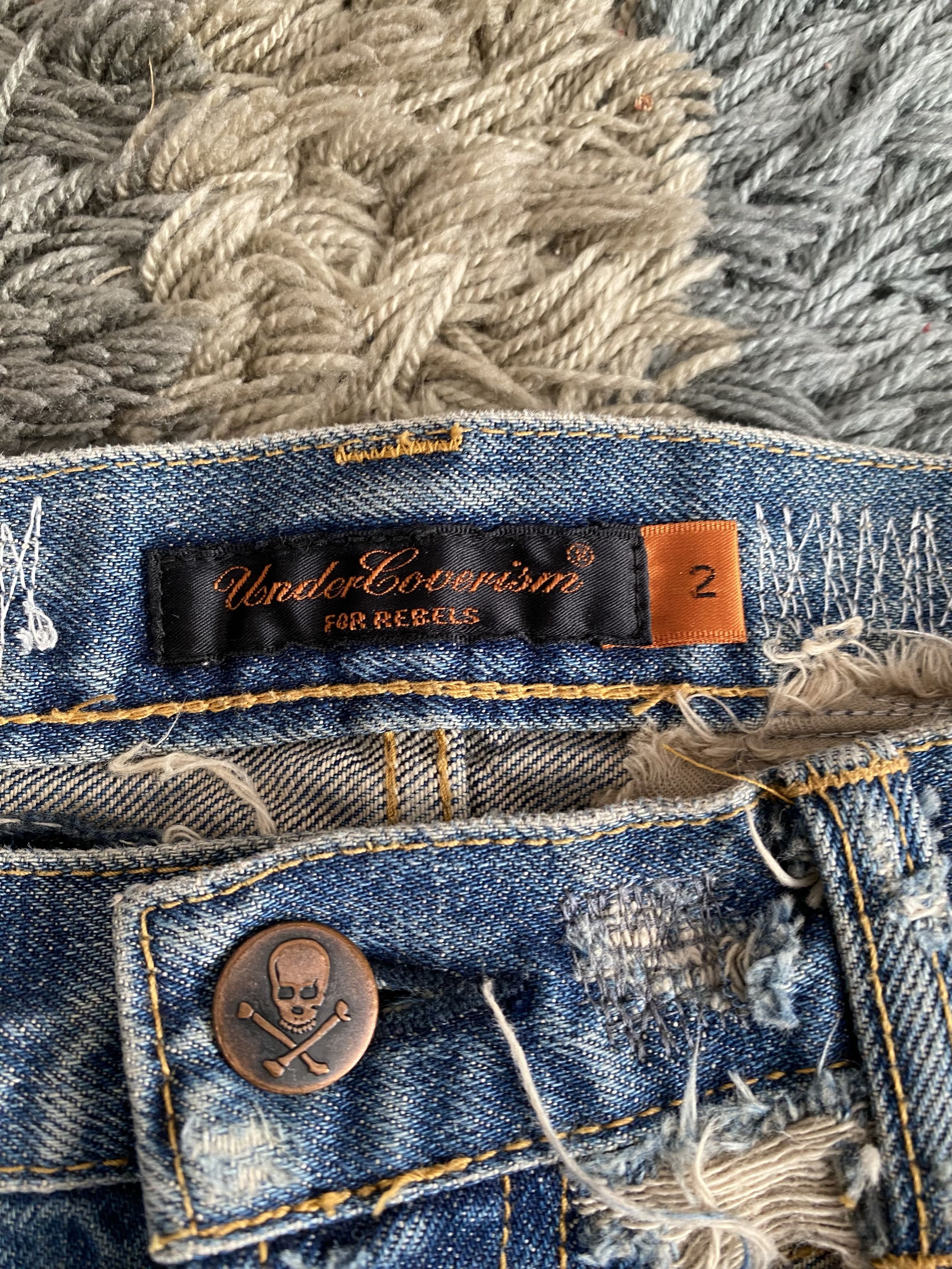 Undercover Undercover "85” Blue Denim 2005 A/W “Arts & Crafts” Men's Size US 32 / EU 48 - 3 Thumbnail