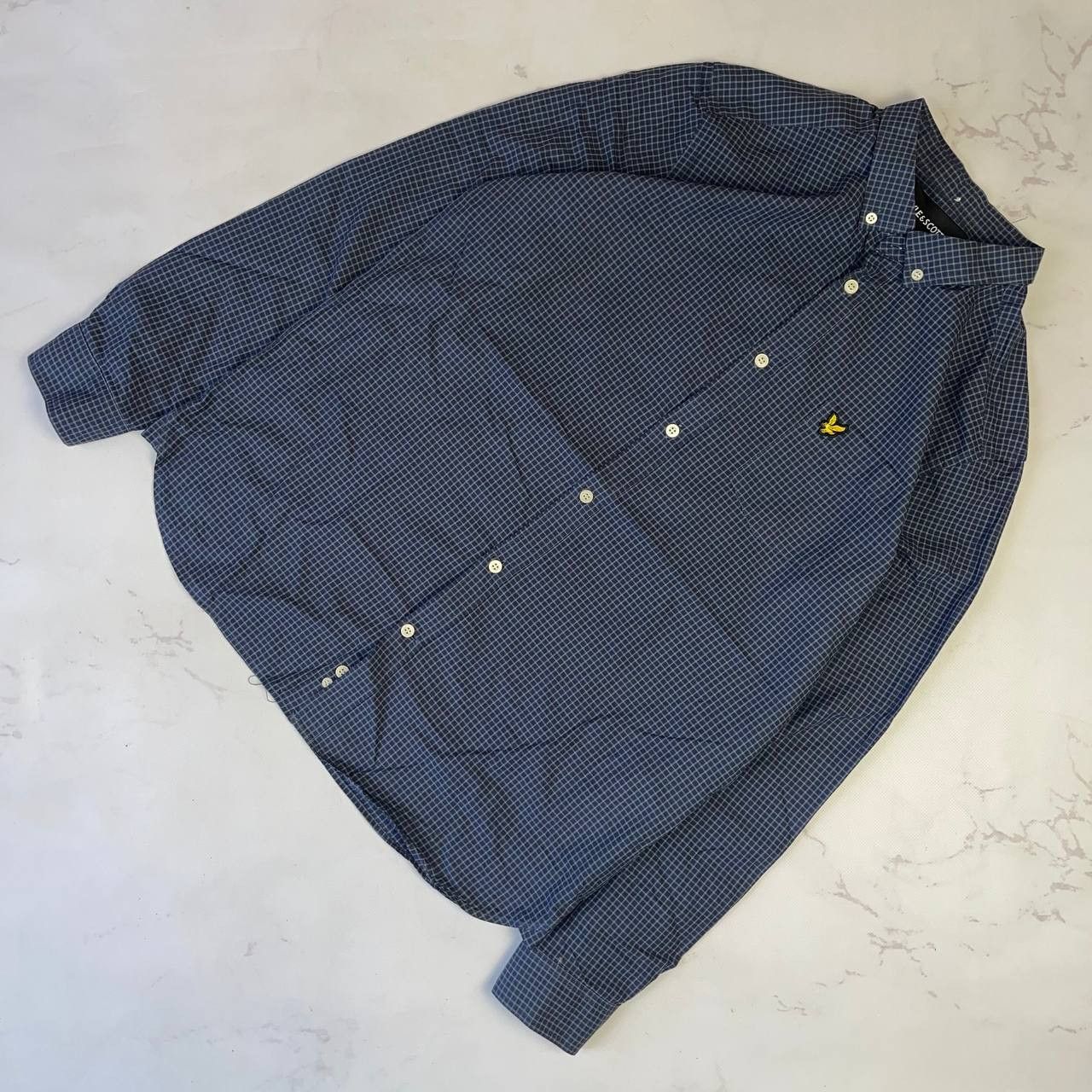 Lyle & Scott Lyle & Scott Plaid Shirts Vintage Streetwear Small Logo Size US L / EU 52-54 / 3 - 1 Thumbnail