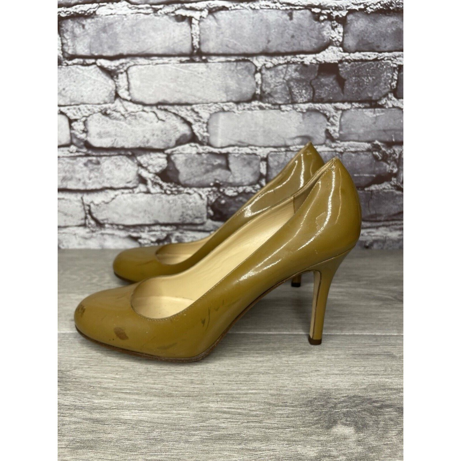 Kate Spade Kate Spade Camel Patent Leather Pump Dress High Heels Women’ Size US 9.5 / IT 39.5 - 5 Thumbnail