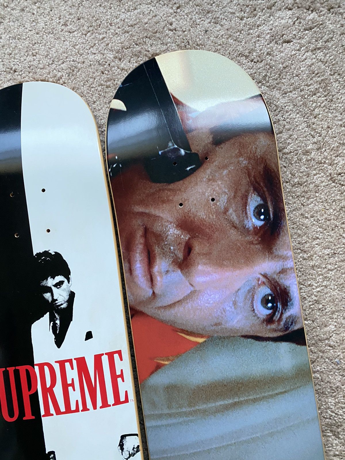 Supreme Supreme Scarface skate deck set of 2 authentic Size ONE SIZE - 15 Thumbnail