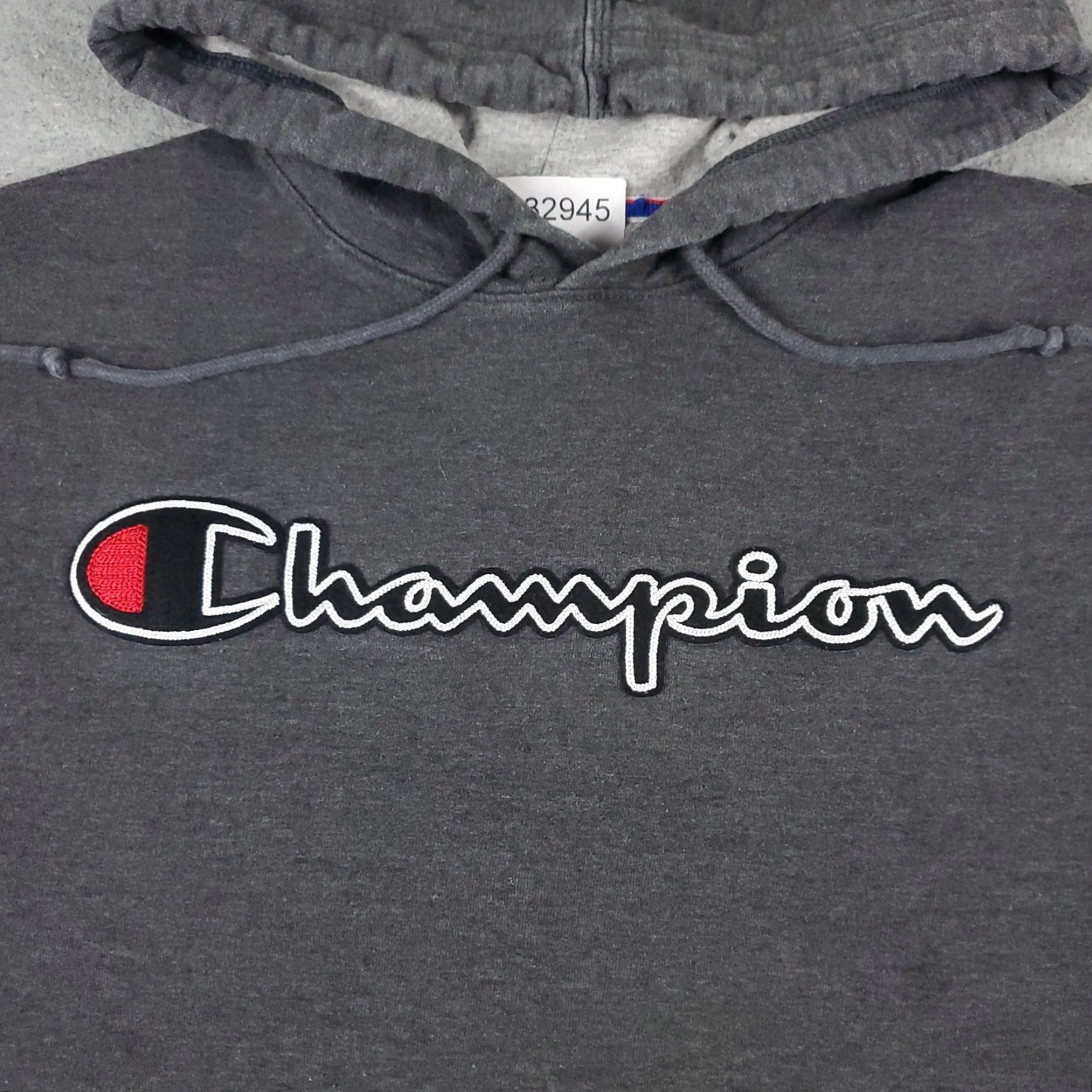 Champion Vintage Champion Men's Hoodie Pullover Sweatshirt Small Gray Fleece Logo Casual Winter Size US S / EU 44-46 / 1 - 2 Thumbnail