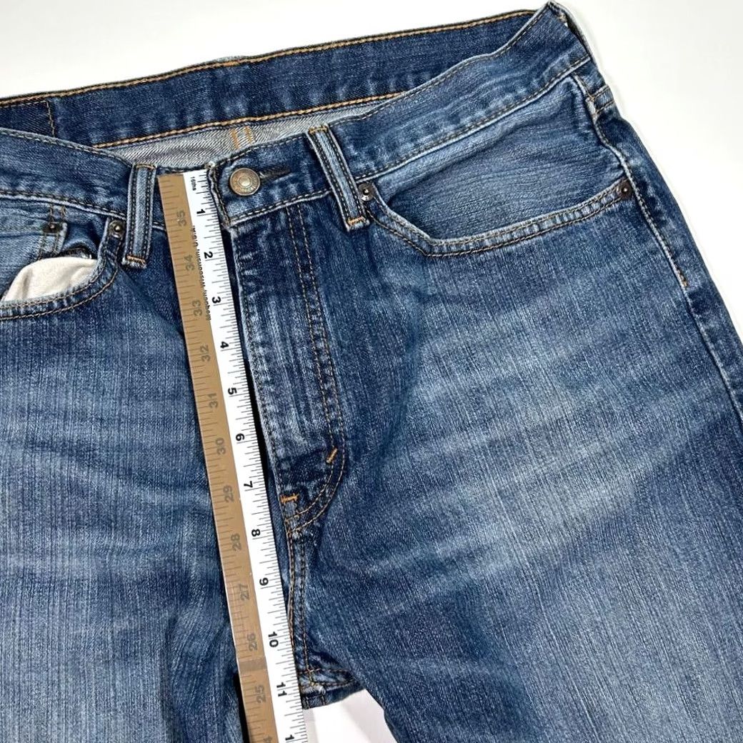 Levi's VINTAGE Levi's 505 Straight Jeans Denim Medium Wash Men 34x34 Blue Straight Men Jeans Size US 34 / EU 50 - 6 Thumbnail