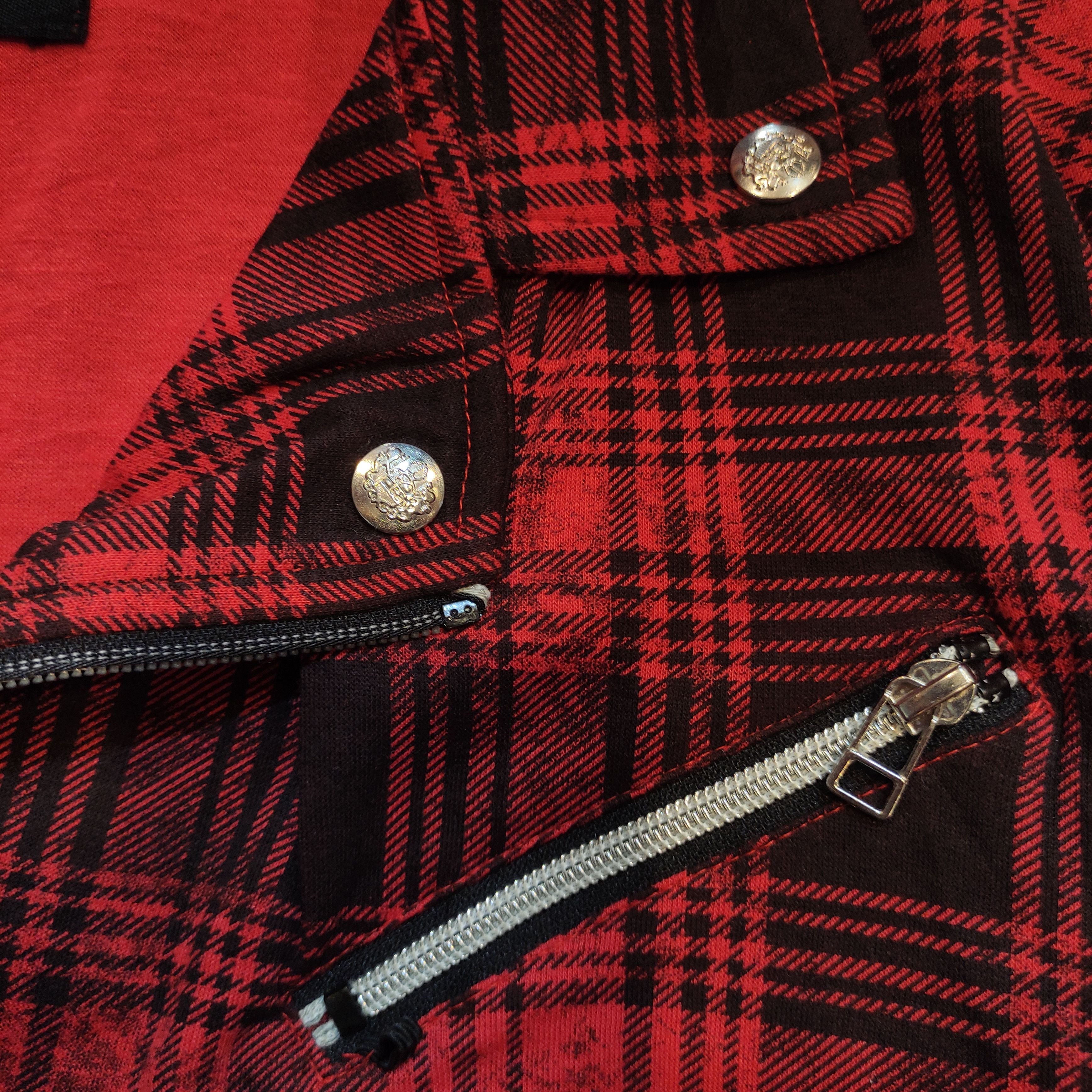Tornado Mart Beaumere Plaid Ramones Style Jacket Japanese Brand Size US M / EU 48-50 / 2 - 10 Thumbnail