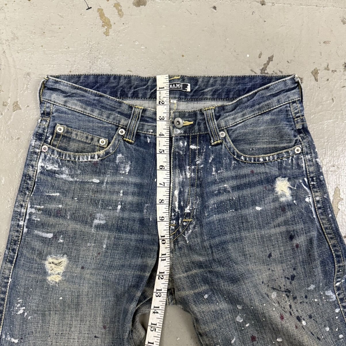 Junya Watanabe WASHED DENIM PAINT SPLATTER DISTRESSED JEANS LIKE JUNYA Size US 31 - 10 Thumbnail